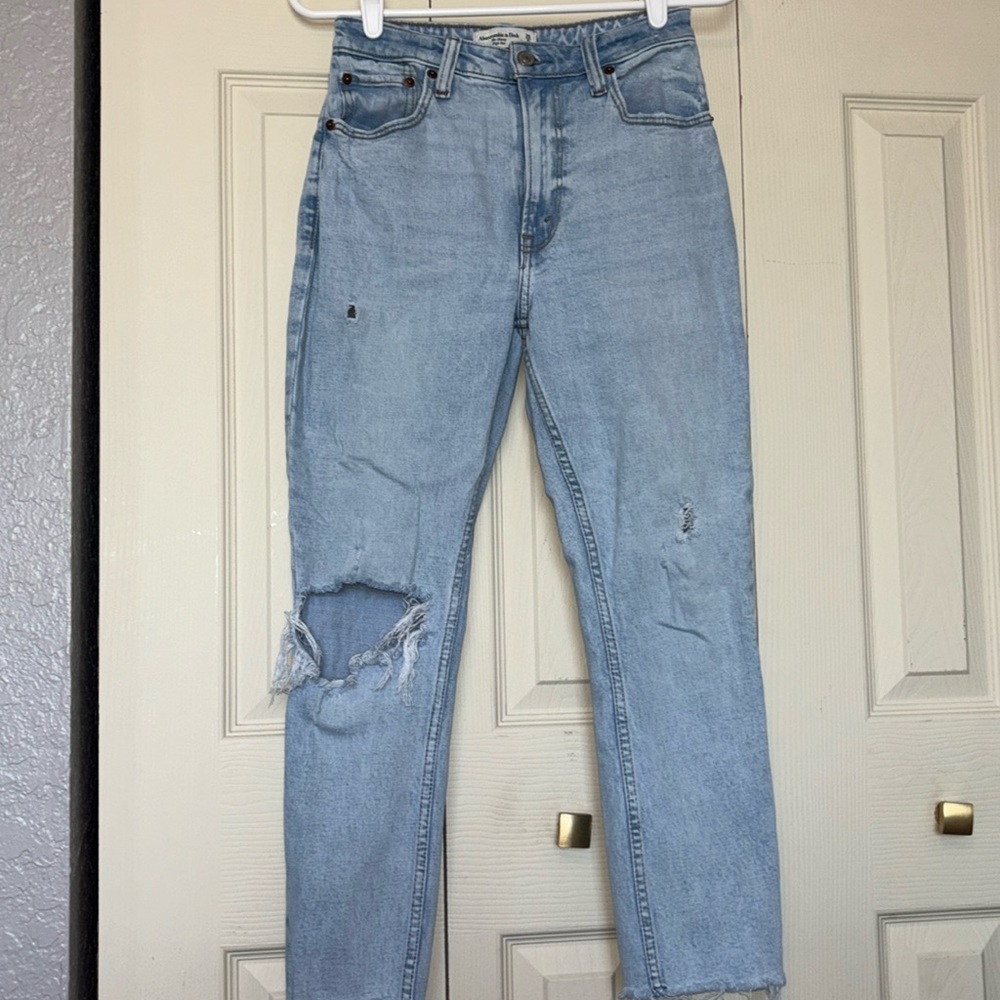 Abercrombie High Waist Curve Love Skinny Jeans 25/0s